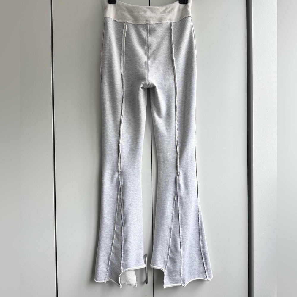 Free People Movement Quick Jab Flare Pants in Light Grey - Size Small - Picture 8 of 11